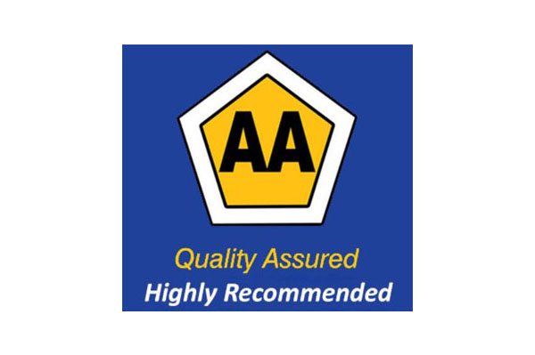 AA Quality assured highly recommended logo