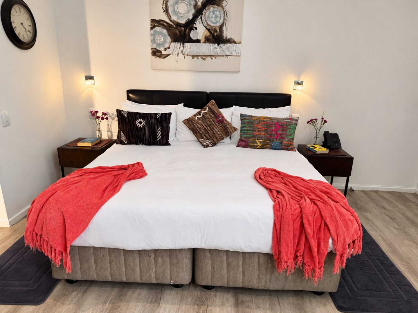Superior King Room Bed Closeup
